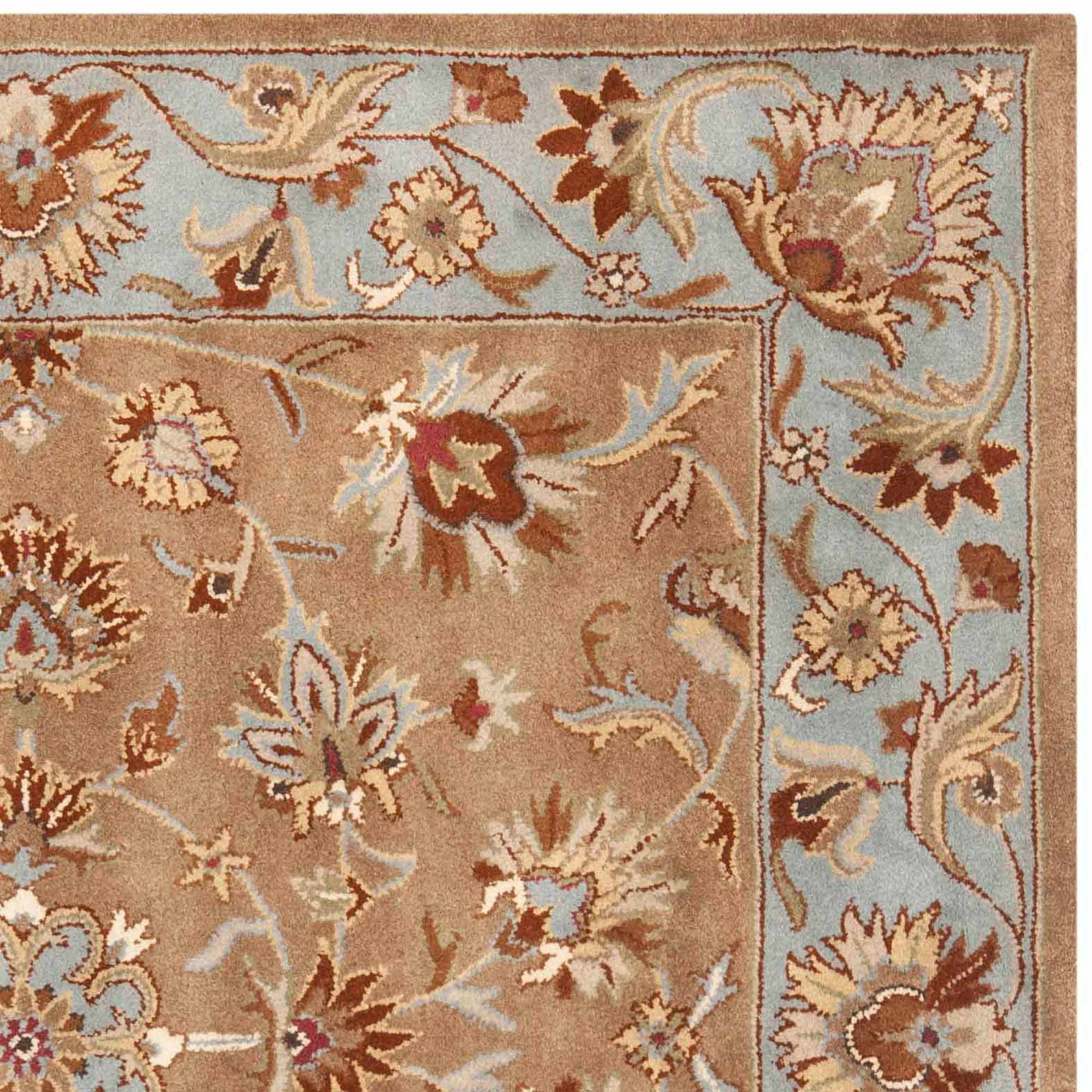 Heritage Jaland Blue Hand-Tufted Wool 6' x 9' Area Rug