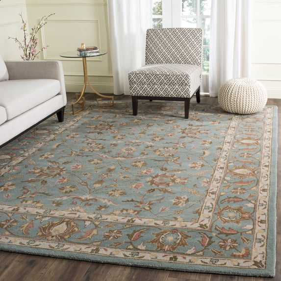 Safavieh Heritage Leinster Oriental Wool Area Rug, Blue, 7'6" x 9'6"
