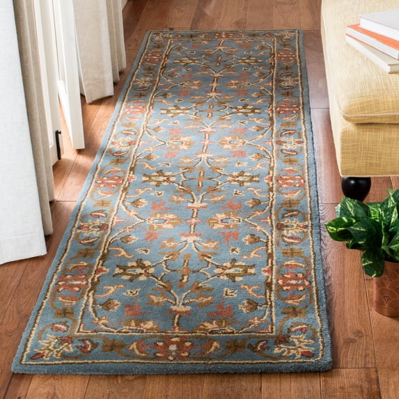 Safavieh Heritage Leinster Oriental Wool Runner Rug, Blue, 2'3" x 6'