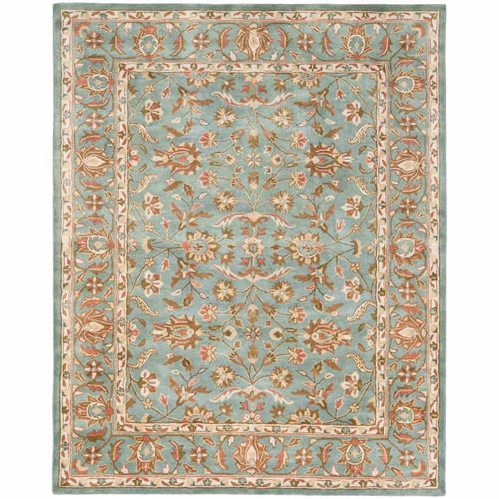 Heritage Blue Hand-Tufted Wool 9' x 12' Area Rug