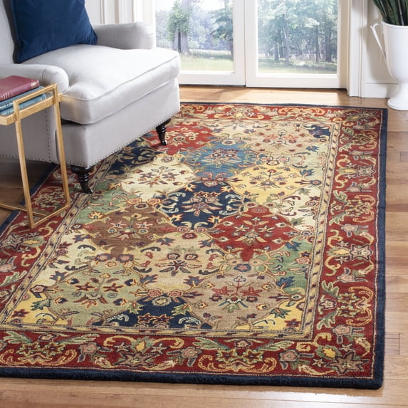 Safavieh Heritage Malcolm Oriental Area Rug, Multi/Burgundy, 3' x 5'