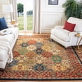 thumbnail image 1 of Safavieh Heritage Malcolm Oriental Area Rug, Multi/Burgundy, 9'6" x 13'6", 1 of 8