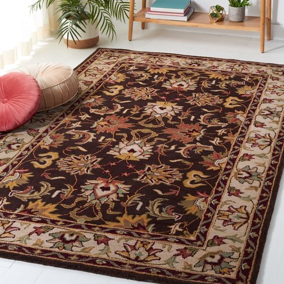 Safavieh Heritage Orinda Oriental Wool Area Rug, Brown/Beige, 5' x 8'