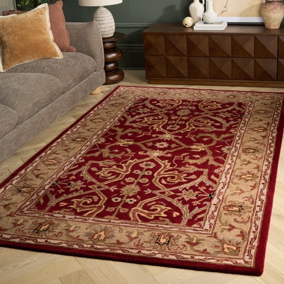 Safavieh Heritage Oslo Oriental Wool Area Rug, Red/Gold, 3' x 5'
