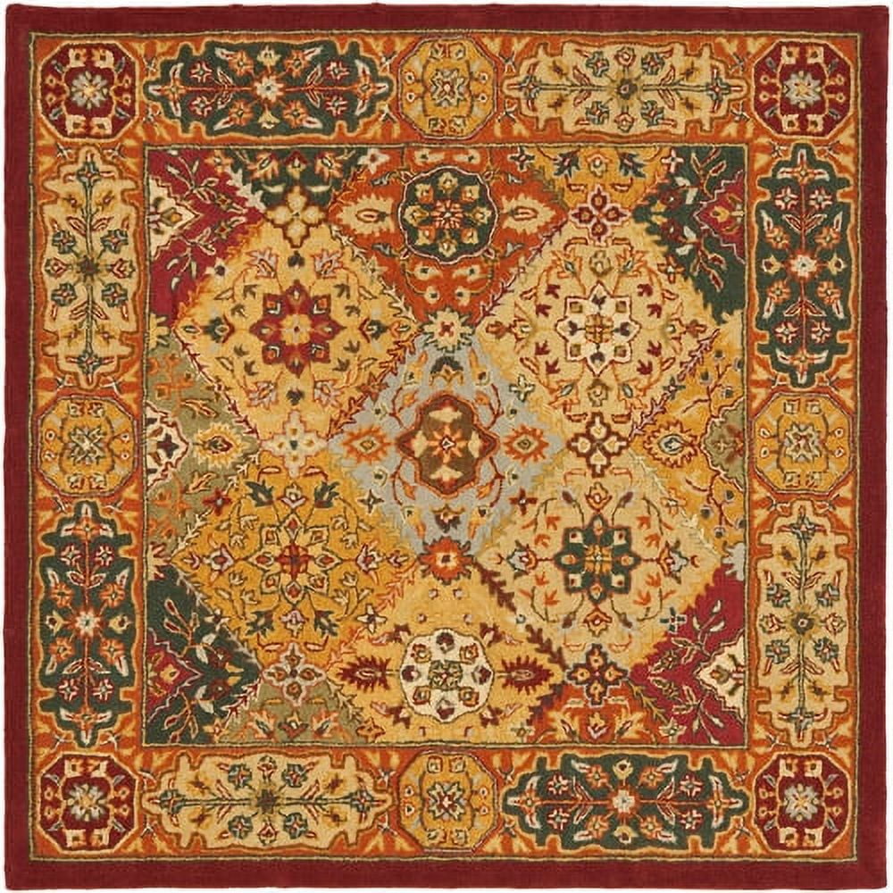 Heritage Multi-Color Hand-Tufted Wool 3' x 5' Area Rug