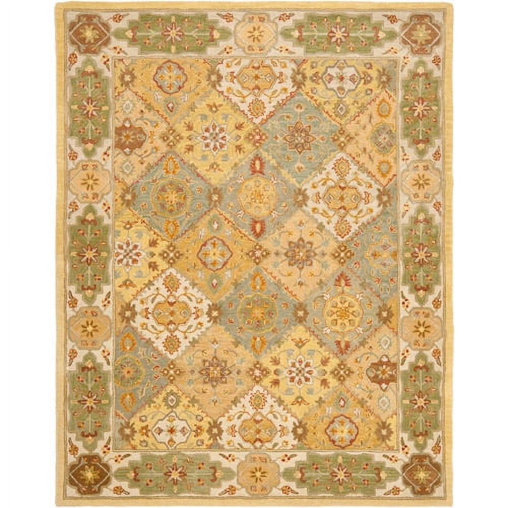 Heritage HG512 Handmade Area Rug - 4'x6' - Multi/Ivory - Safavieh