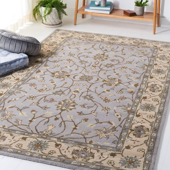 Safavieh Heritage Rida Oriental Wool Area Rug, Beige/Gray, 2' x 3'