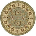 thumbnail image 1 of SAFAVIEH Heritage Ronnette Oriental Wool Area Rug, Sage/Ivory, 8' x 8' Round, 1 of 4