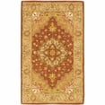 thumbnail image 1 of SAFAVIEH Heritage Sheila Traditional Wool Area Rug, Rust/Gold, 2'3" x 4', 1 of 8