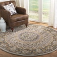 thumbnail image 1 of Safavieh Heritage Shevon Oriental Area Rug, Blue/Gray, 8' x 8' Round, 1 of 8