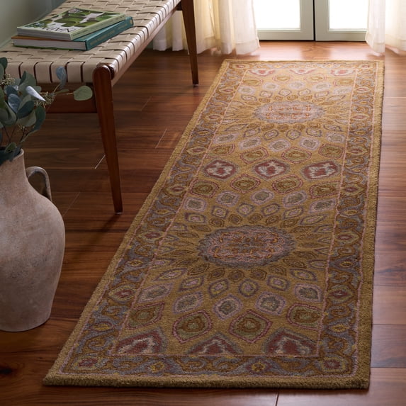 Safavieh Heritage Shevon Oriental Runner Rug, Light Brown/Gray, 2'3" x 14'
