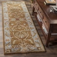 thumbnail image 1 of Safavieh Heritage Steward Oriental Wool Runner Rug, Brown/Blue, 2'3" x 14', 1 of 10