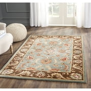 Safavieh Heritage Steward Oriental Wool Area Rug, Blue/Brown, 2' x 3'