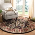 thumbnail image 1 of Safavieh Heritage Stuart Oriental Wool Area Rug, Chocolate/Red, 8' x 8' Round, 1 of 11