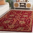 thumbnail image 1 of Safavieh Heritage Tanner Oriental Wool Area Rug, Red, 5' x 8', 1 of 12