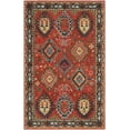 thumbnail image 1 of SAFAVIEH Heritage Vithya Geometric Wool Area Rug, Rust/Navy, 8' x 10', 1 of 4