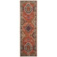 thumbnail image 1 of SAFAVIEH Heritage Vithya Geometric Wool Runner Rug, Rust/Navy, 2'3" x 8', 1 of 10