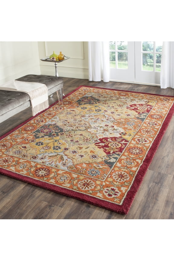Heritage Woodville Oriental Wool Area Rug, Multi/Red, 4' x 6'