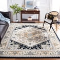 thumbnail image 1 of Safavieh Heritage York Oriental Wool Area Rug, Beige/Navy, 10' x 14', 1 of 11
