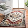 thumbnail image 1 of Safavieh Heritage York Oriental Wool Area Rug, Ivory/Red, 5' x 8', 1 of 11