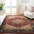 thumbnail image 1 of Safavieh Heritage York Oriental Wool Area Rug, Red, 7'6" x 9'6", 1 of 12