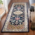 thumbnail image 1 of Safavieh Heritage York Oriental Wool Runner Rug, Navy/Brown, 2'3" x 10', 1 of 11