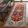 thumbnail image 1 of Safavieh Heritage York Oriental Wool Runner Rug, Red/Pink, 2'3" x 8', 1 of 10