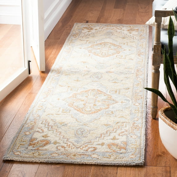Safavieh Heritage Zoie Oriental Runner Rug, Beige/Gray, 2'3" x 14'