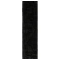 thumbnail image 1 of SAFAVIEH Hi-Lo Seamus Solid Shag Runner Rug, Black, 2'2" x 5', 1 of 8