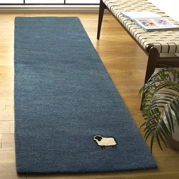 Safavieh Himalaya April Novelty Runner Rug, Blue, 2'3" x 8'