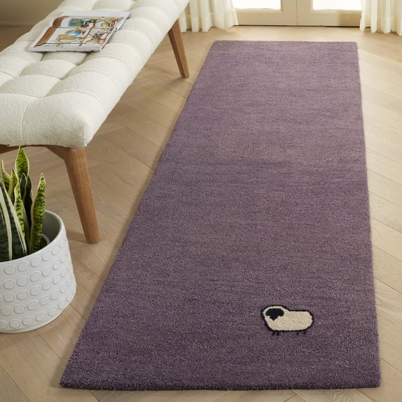 Safavieh Himalaya April Novelty Runner Rug, Purple, 2'3" x 8'