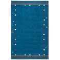 thumbnail image 1 of Safavieh Himalaya Charmaine Solid Wool Area Rug, Blue, 6' x 9', 1 of 11