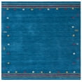 thumbnail image 1 of Safavieh Himalaya Charmaine Solid Wool Area Rug, Blue, 8' x 8' Square, 1 of 10