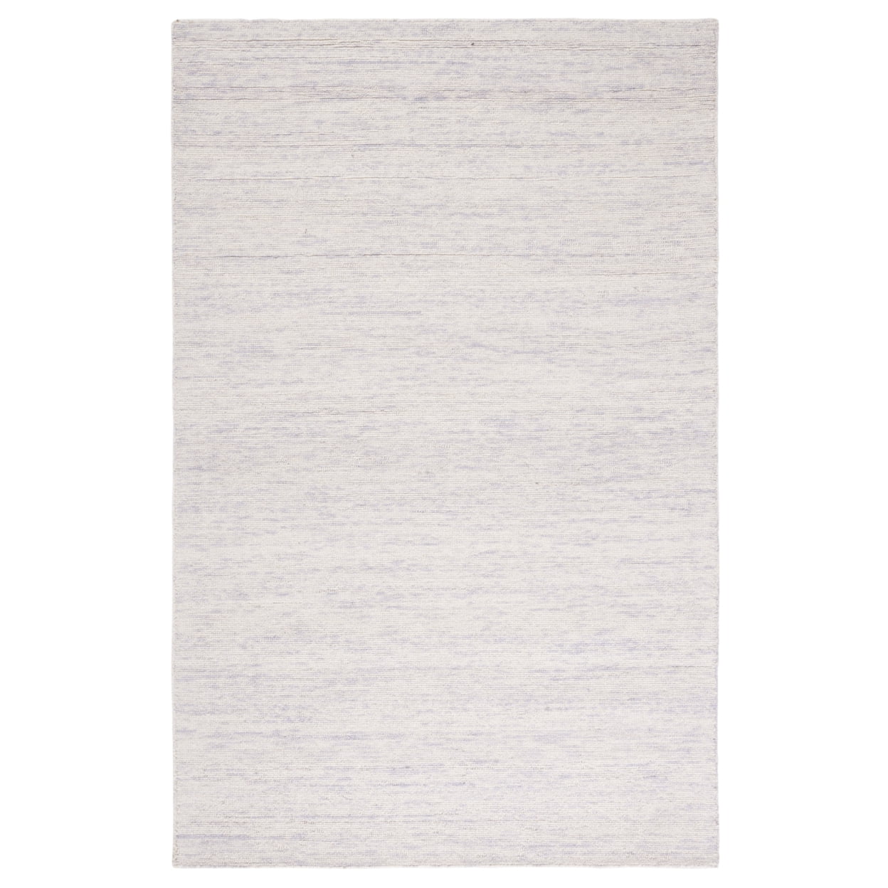 Silver Elegance 5' x 8' Hand-Knotted Wool Area Rug