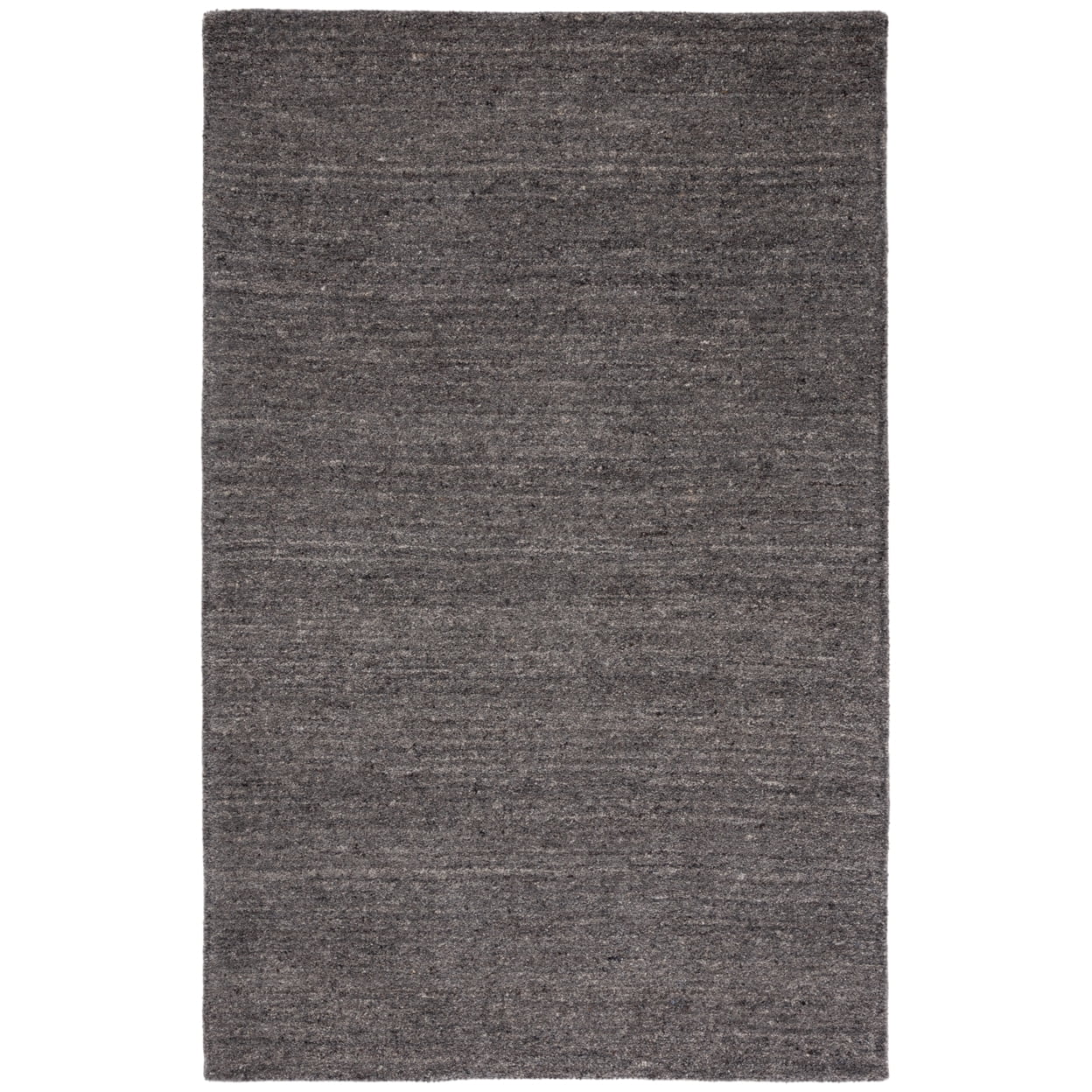Handmade Tufted Wool Rectangular Rug in Gray - 3' x 5'