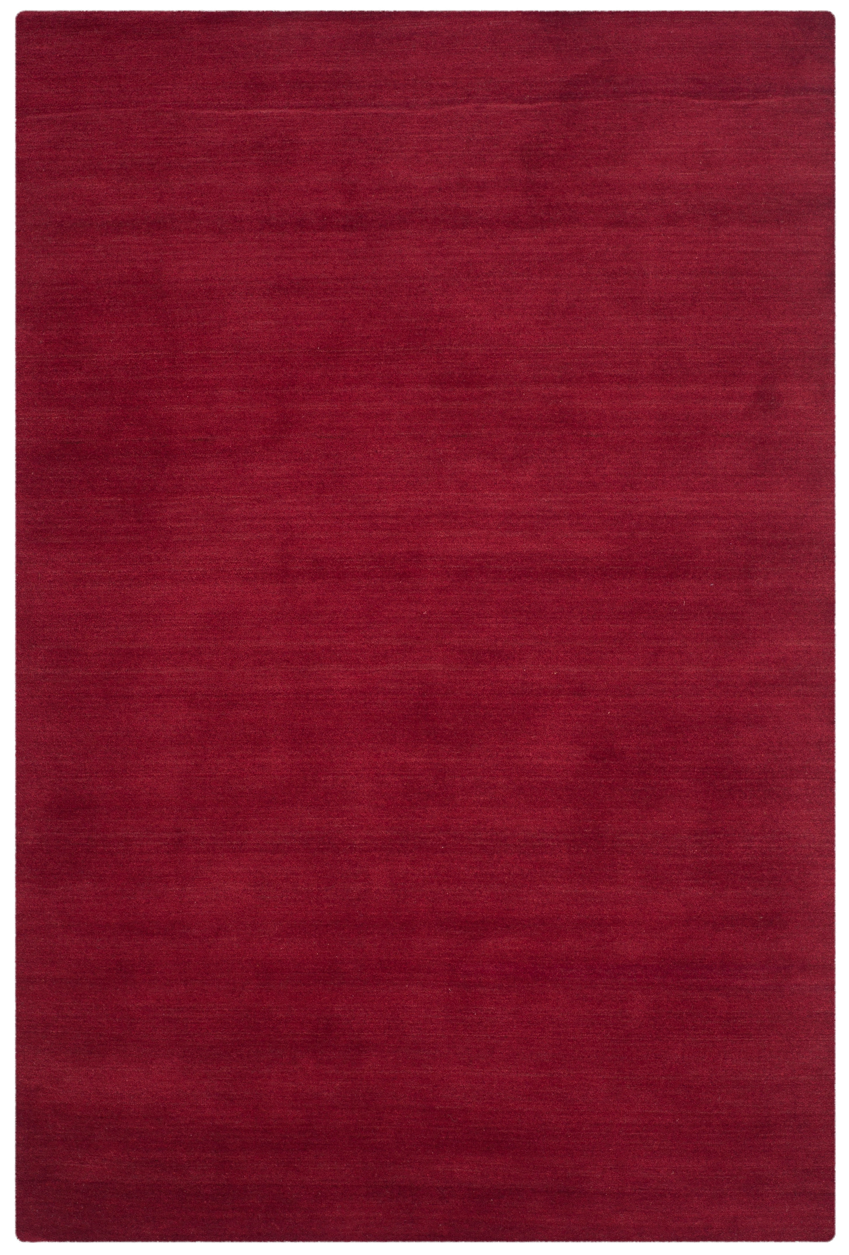 Himalaya Red Handmade Wool 6' x 9' Area Rug