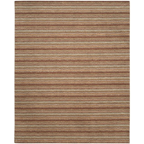 SAFAVIEH Himalaya Corynn Striped Wool Area Rug, Multi, 5' x 8'