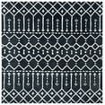 thumbnail image 1 of SAFAVIEH Himalaya Darin Geometric Wool Area Rug, Dark Grey/Ivory, 6' x 6' Square, 1 of 7