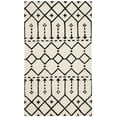 thumbnail image 1 of SAFAVIEH Himalaya Darin Geometric Wool Area Rug, Ivory/Black, 2'3" x 4', 1 of 5