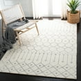 thumbnail image 1 of SAFAVIEH Himalaya Darin Geometric Wool Area Rug, Ivory/Grey, 6' x 9', 1 of 10