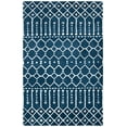 thumbnail image 1 of SAFAVIEH Himalaya Darin Geometric Wool Area Rug, Navy/Ivory, 5' x 8', 1 of 7