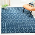 thumbnail image 1 of SAFAVIEH Himalaya Darin Geometric Wool Area Rug, Navy/Silver, 2'3" x 4', 1 of 11