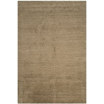 SAFAVIEH Himalaya Dawa Solid Area Rug, Brown, 6' x 9'