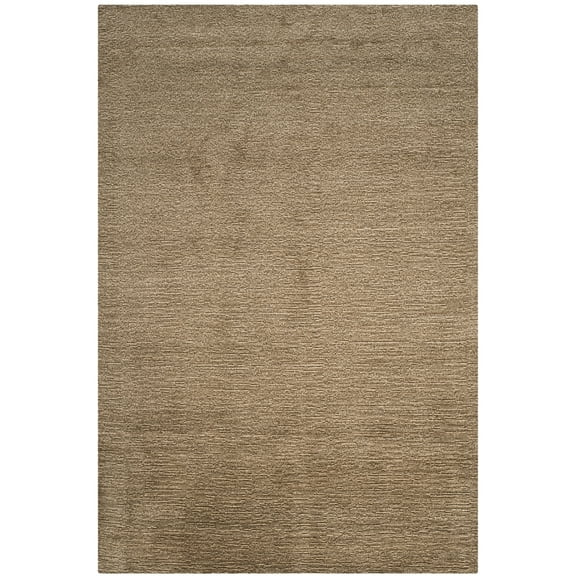 SAFAVIEH Himalaya Dawa Solid Area Rug, Brown, 8'9" x 12'