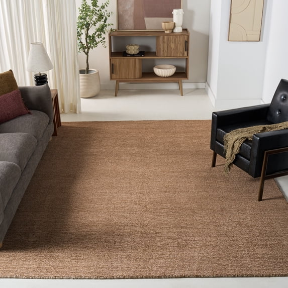 Safavieh Himalaya Dawa Solid Area Rug, Brown, 8' x 10'