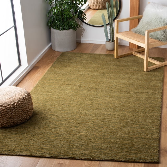 Safavieh Himalaya Dawa Solid Area Rug, Green, 3' x 5'