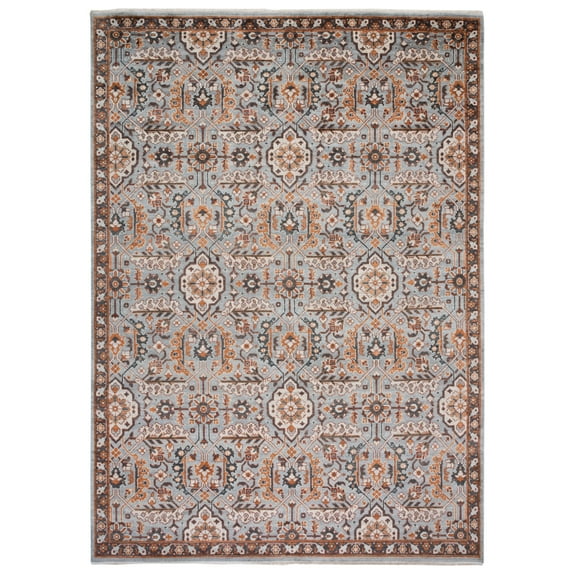 SAFAVIEH Himalaya Derbhile Solid Wool Runner Rug, Blue, 2'3" x 8'
