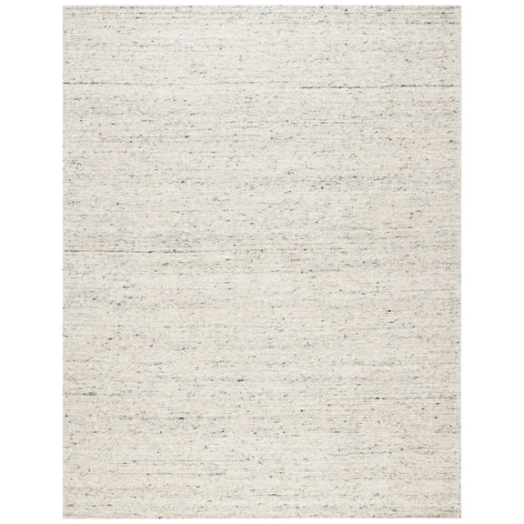 SAFAVIEH Himalaya Flanagan Solid Area Rug, Ivory, 8' x 10'