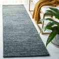 thumbnail image 1 of Safavieh Himalaya Flanagan Solid Runner Rug, Blue/Gold, 2'3" x 8', 1 of 11