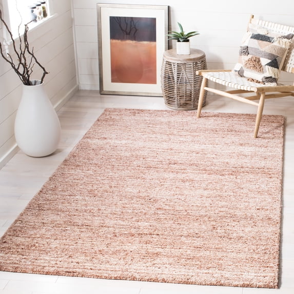 Safavieh Himalaya Flanagan Solid Area Rug, Pink, 4' x 6'